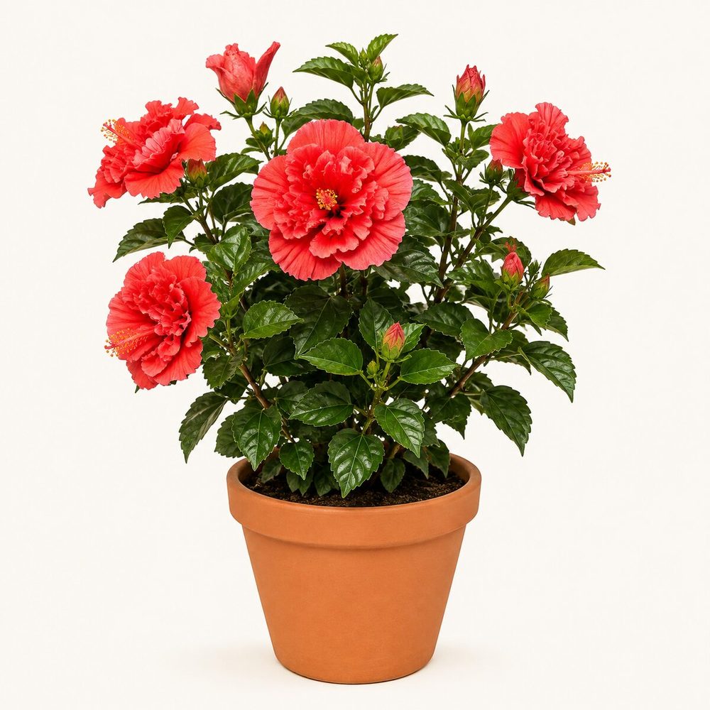 Hibiscus Double (Rose Mallow)